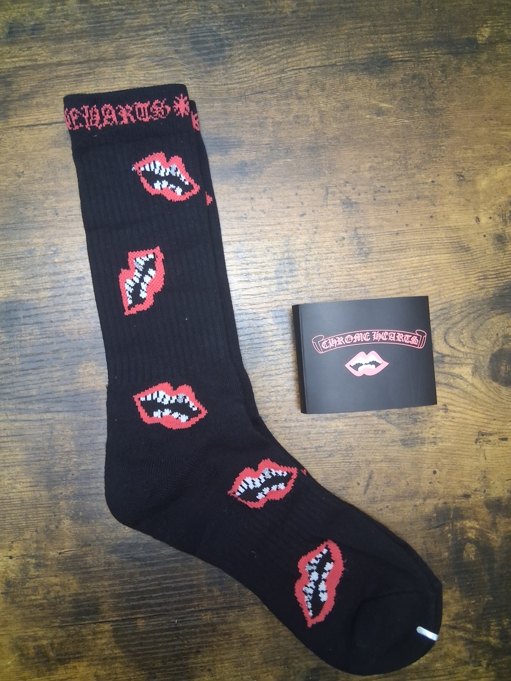 Chrome Hearts Black Socks